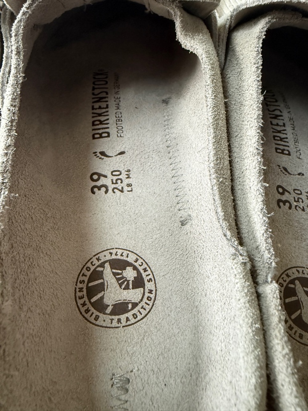 Birkenstock's Buckley Suede/Corduroy clogs - Sz 39/8.5  NWT - Picture 6 of 12